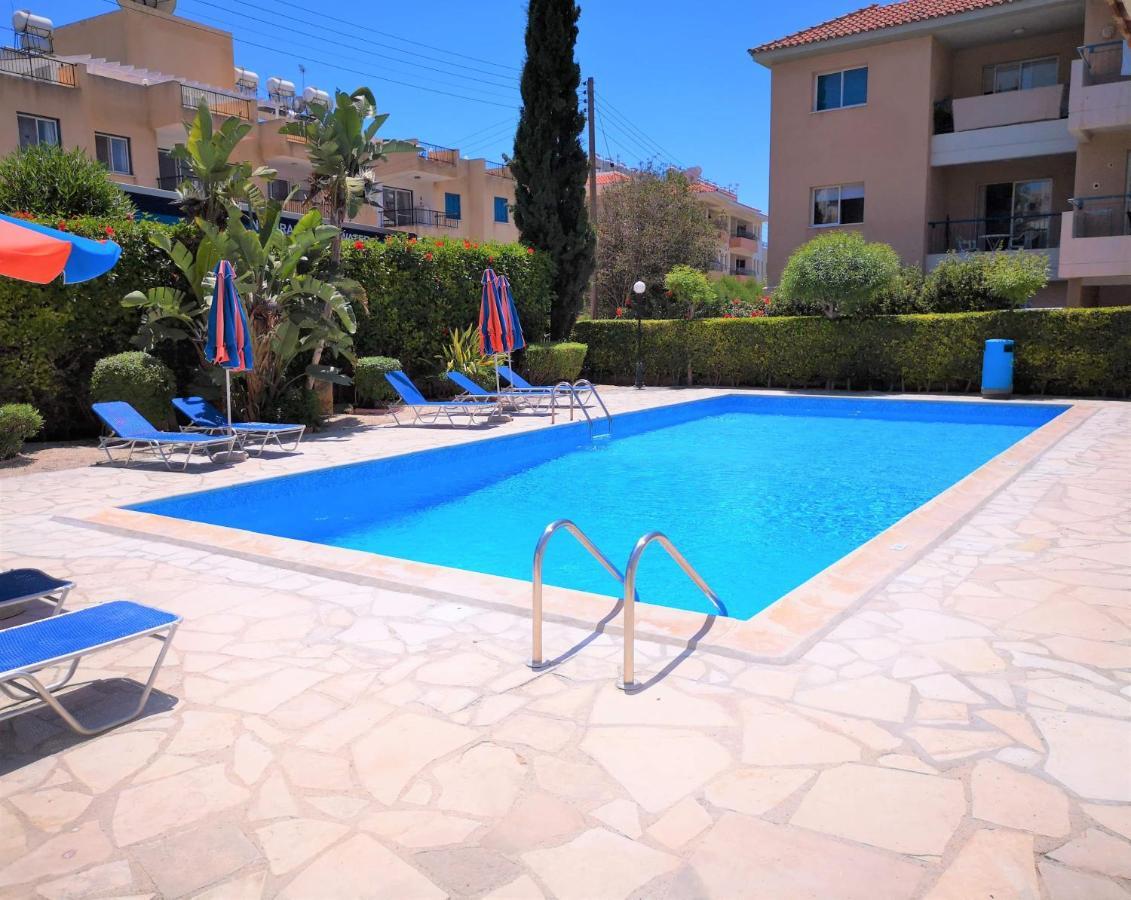 Apartmán Perfectly Located 2Bdr/Pool+Near Beach+Free Wifi Paphos Exteriér fotografie